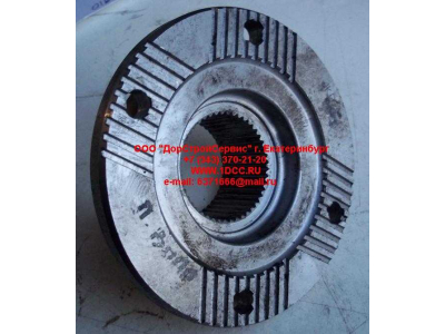 Фланец проходного вала D-165, 4 отв., с насечками, низкий, мелкий шлиц H HOWO (ХОВО) RHAZ9114320205 фото 1 Якутск