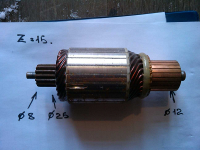 Ротор стартера ISKRA HOWO (ХОВО)  фото 1 Якутск