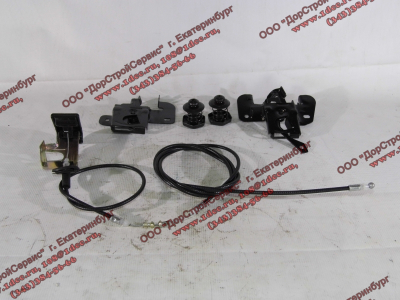 Замок капота (комплект L+R) DF DONG FENG (ДОНГ ФЕНГ) 5301609-C0100+5301610-C01 для самосвала фото 1 Якутск