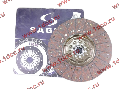 Диск сцепления ведомый 420 мм SAGES H2/H3 HOWO (ХОВО) WG1560161130 фото 1 Якутск