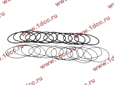 Кольцо уплотнительное гильзы цилиндра (комплект 12 тонких и 12 толстых) двигатель TD226B6G Lonking CDM (СДМ) 01153804/01153805 фото 1 Якутск